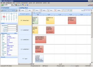 In-DEX WMS Warehouse Loading Bay Scheduler Screenshot